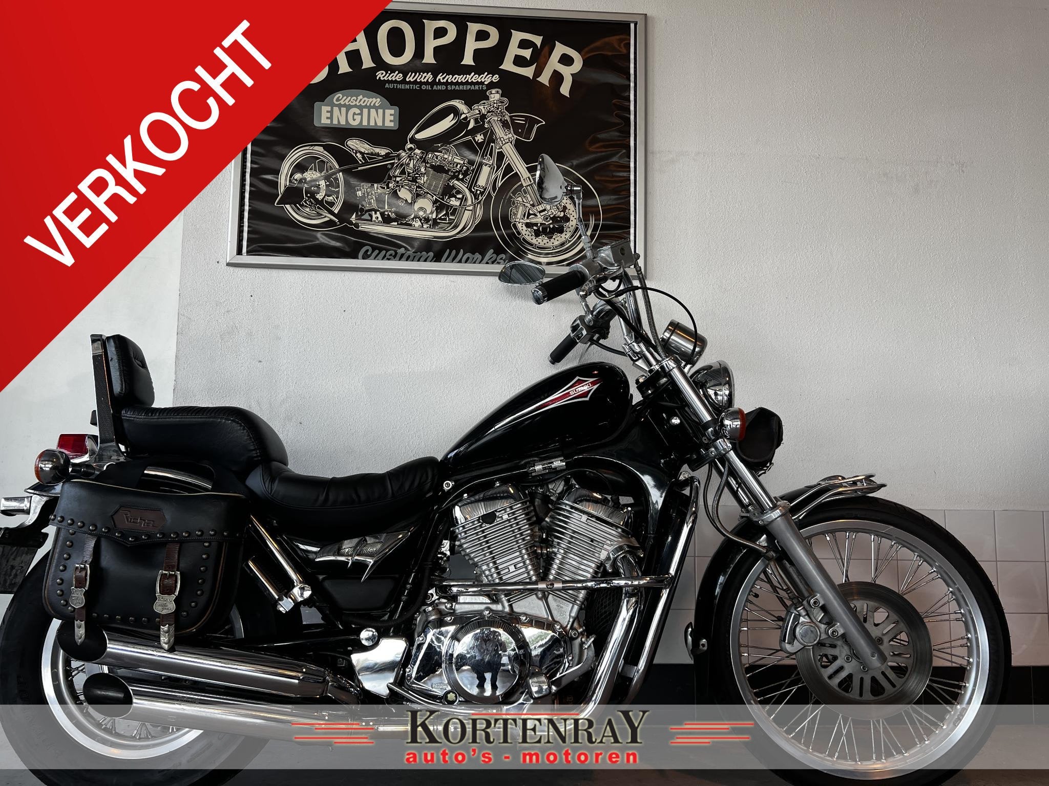 Suzuki VS 600 Intruder, 598 cc, Chopper, Bedrijf, Lange Dreef 12
4131 NH  Vianen, NL