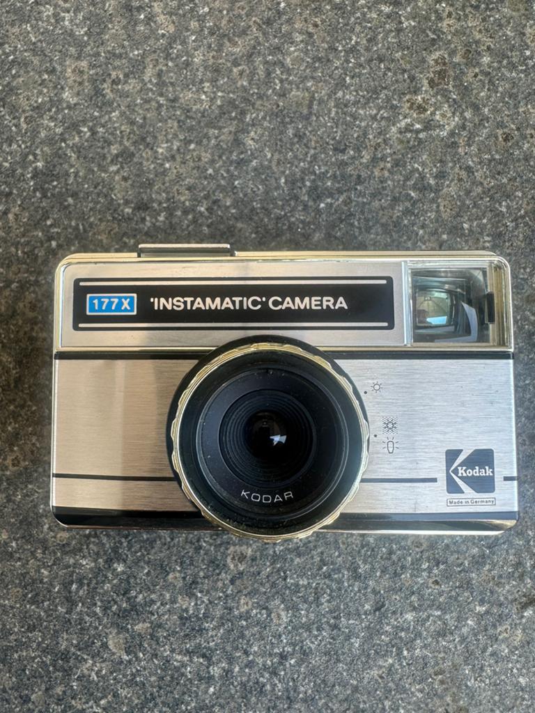 Vintage Kodak Instamatic 177X camera, jaren 70, Audio, Tv en Foto, Fotocamera's Analoog, Ophalen of Verzenden, Gebruikt, Compact