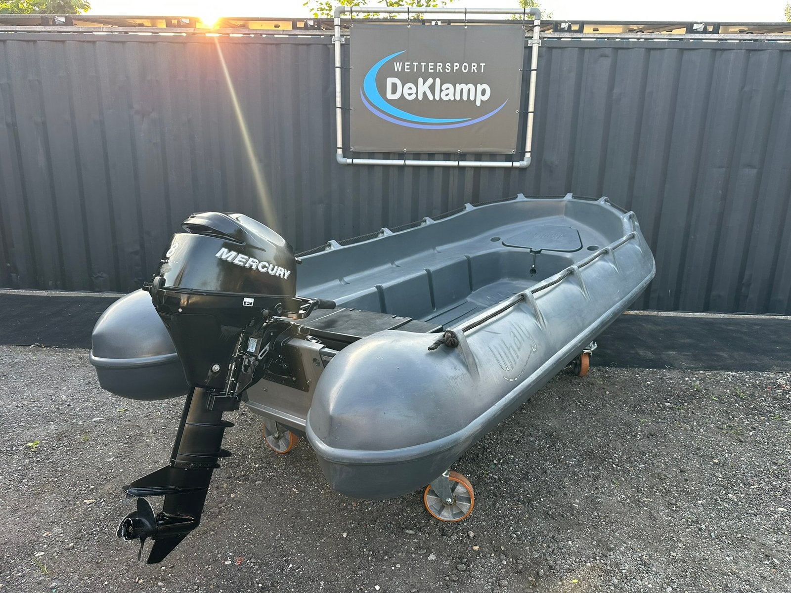 Whaly 370 Mercury 8 pk 4-takt, Watersport en Boten, Ophalen, Gebruikt, Overige merken, Overige materialen