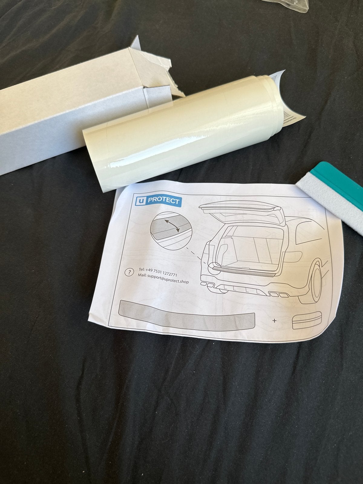 U Protect Achterklep Beschermfolie Volvo V60-S60-16-1, Ophalen of Verzenden, Nieuw, Volvo, Achterklep