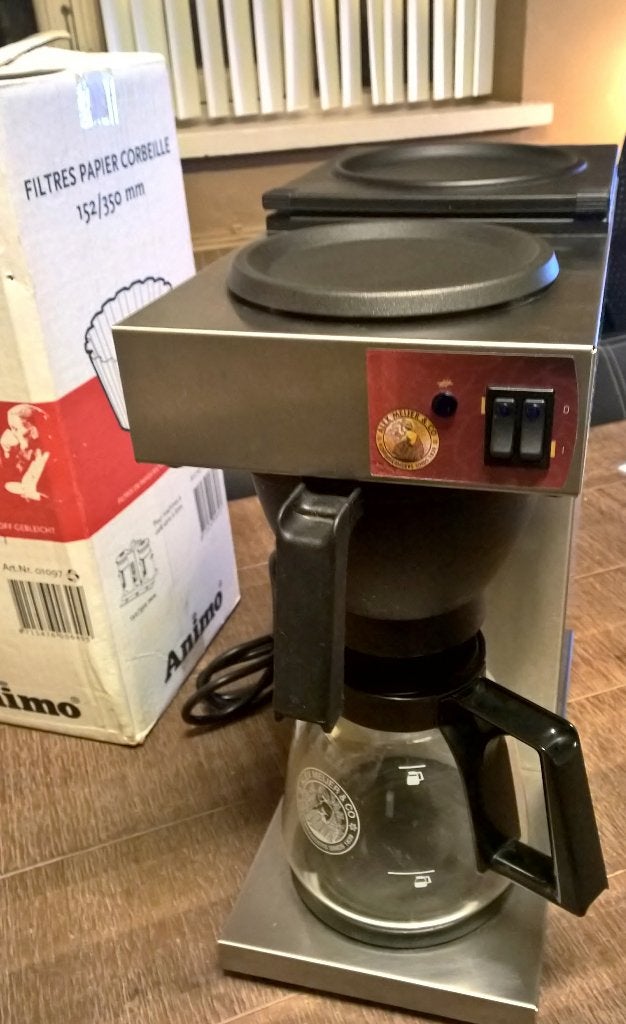 Professioneel koffiezetapparaat, Ophalen, Gebruikt, 10 kopjes of meer, Koffiemachine