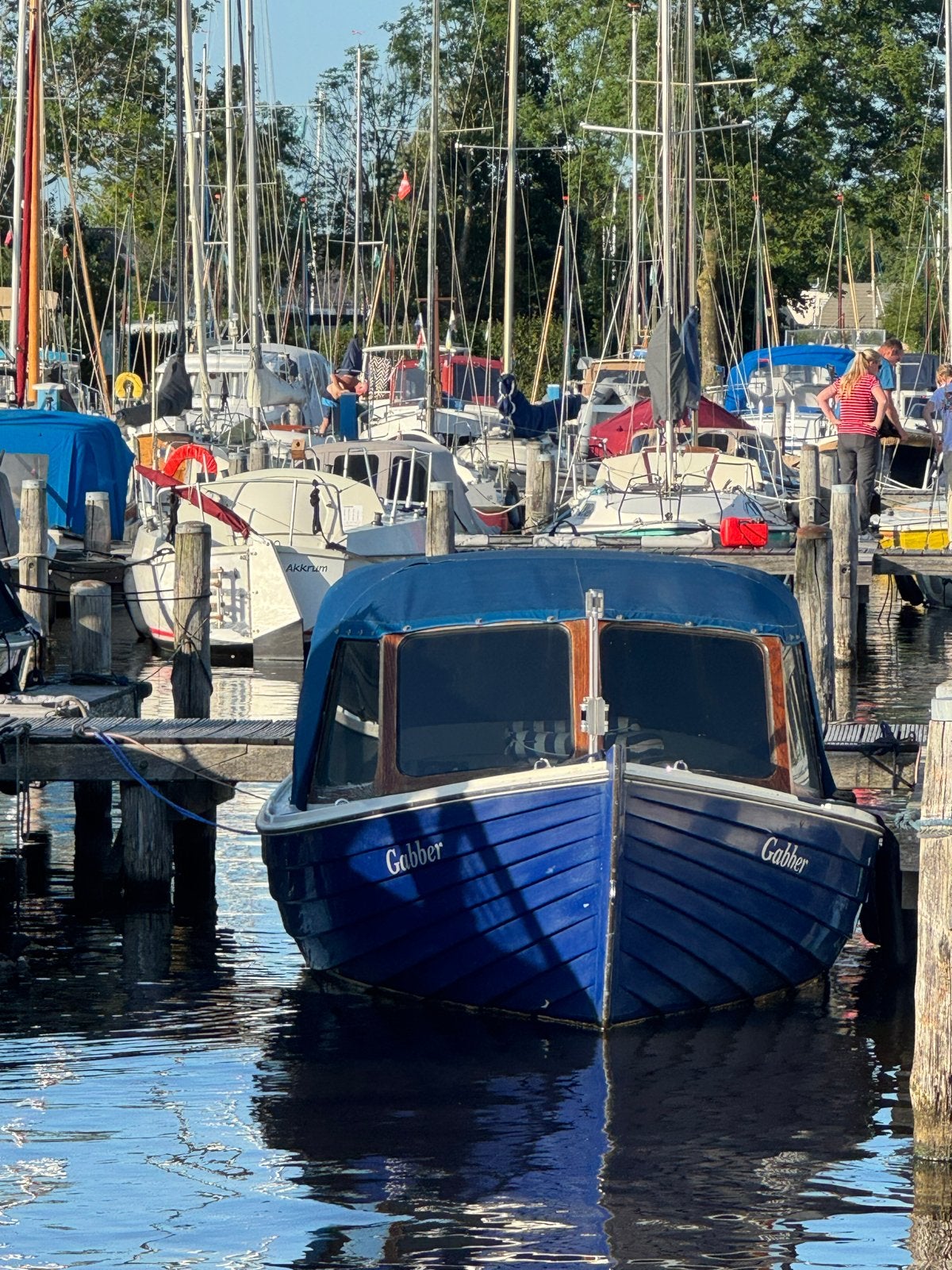 Zweedse polyester sloep met Vetus Inboard - Nicanders Snipa, Watersport en Boten, Motorboten en Motorjachten, Ophalen, Overige merken