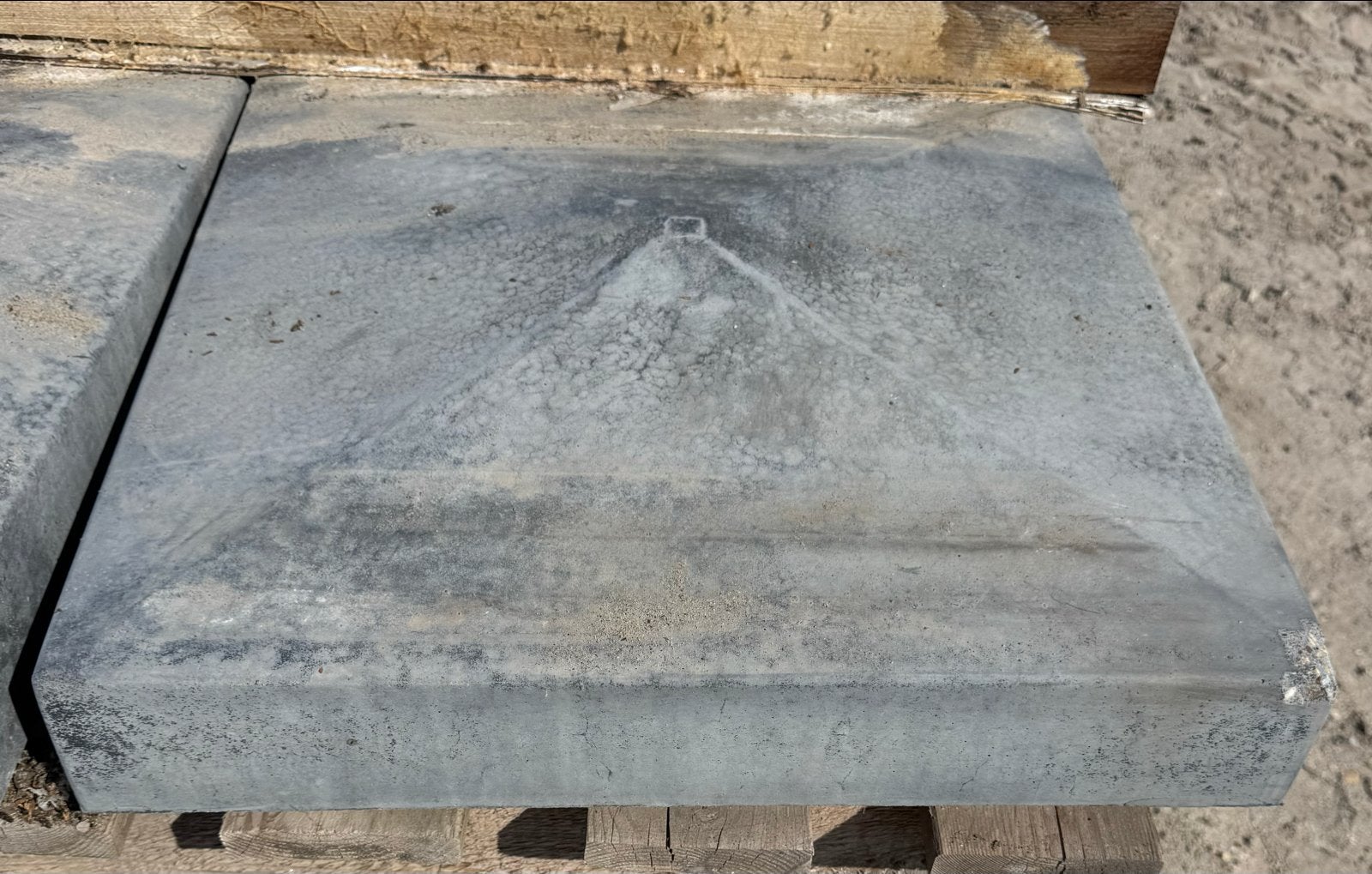 Paalmutsen antraciet 50x50 - 14 stuks, Ophalen, Zo goed als nieuw, Beton, Overige typen