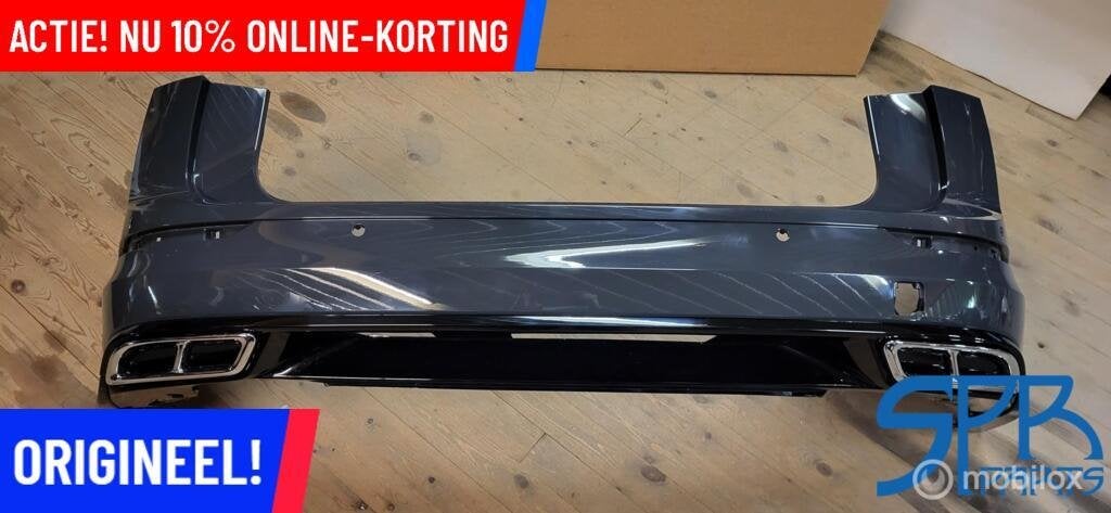 VW GOLF 8 VIII VARIANT R-LINE ACHTERBUMPER LI7F 6xPDC CHROOM