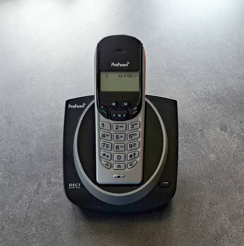 Profoon DECT digitale draadloze telefoon, Ophalen of Verzenden, Gebruikt, 1 handset