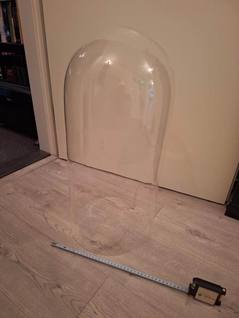 Grote glazen stolp - Perfect voor decoratie, Ophalen of Verzenden, Nieuw