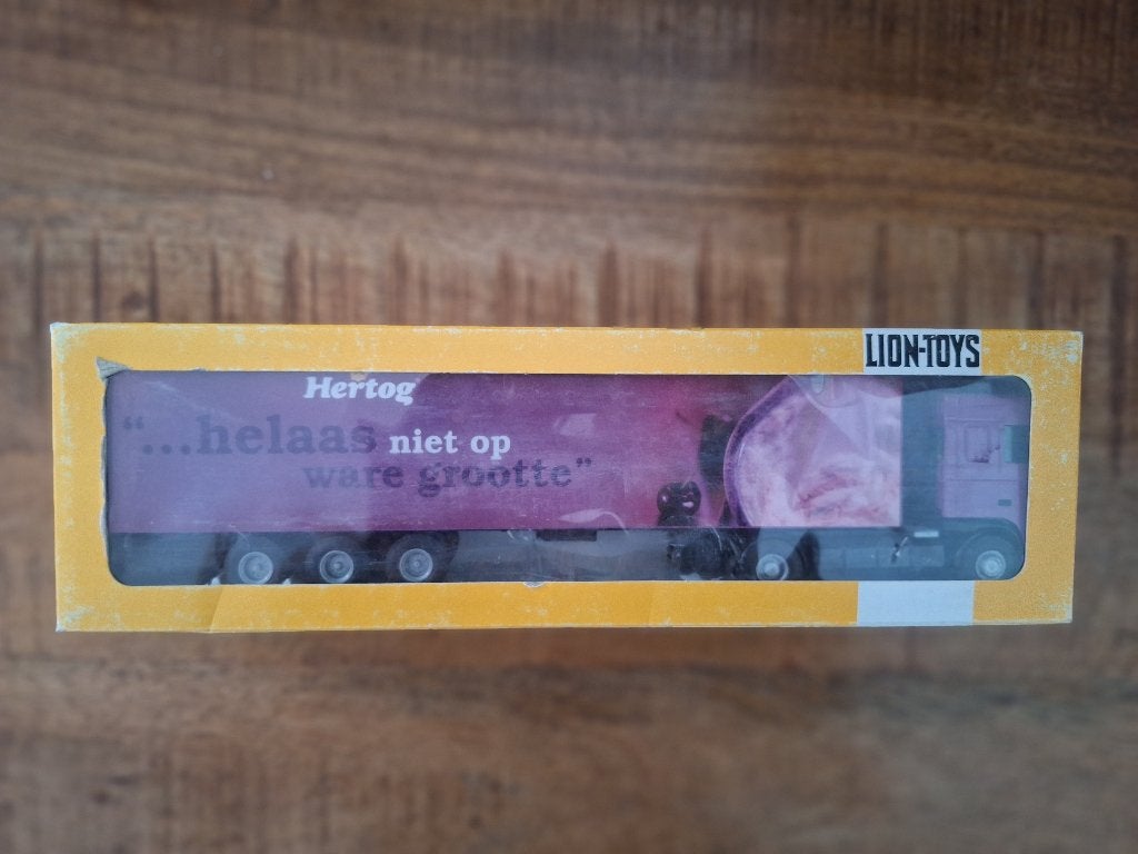 Te Koop Lion Toys vrachtwagen, Ophalen of Verzenden, Zo goed als nieuw, Bus of Vrachtwagen, Lion Toys