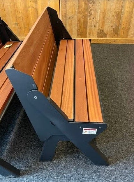 Spinwood | D1 | Bank | Picknicktafel | Inklapbaar, Ophalen, Zo goed als nieuw, Inklapbaar, Rechthoekig