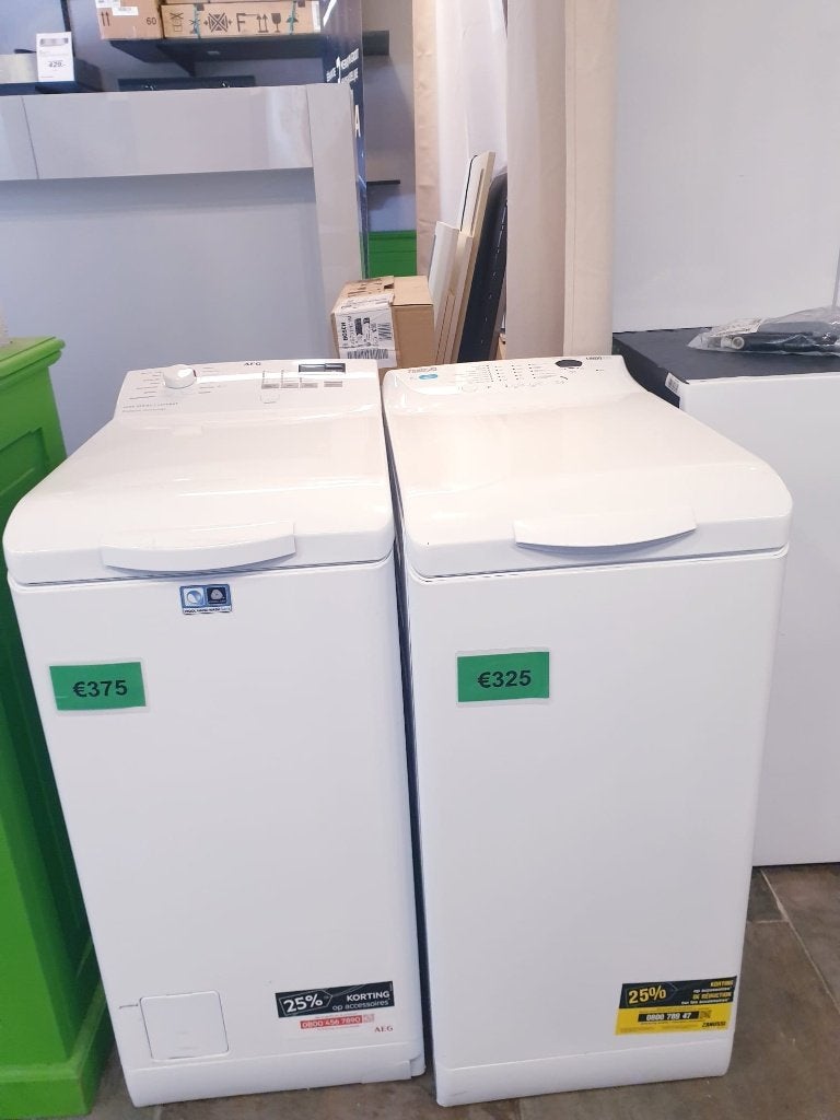 wasmachine bovenlader zanussi 6kg INC GARANTIE