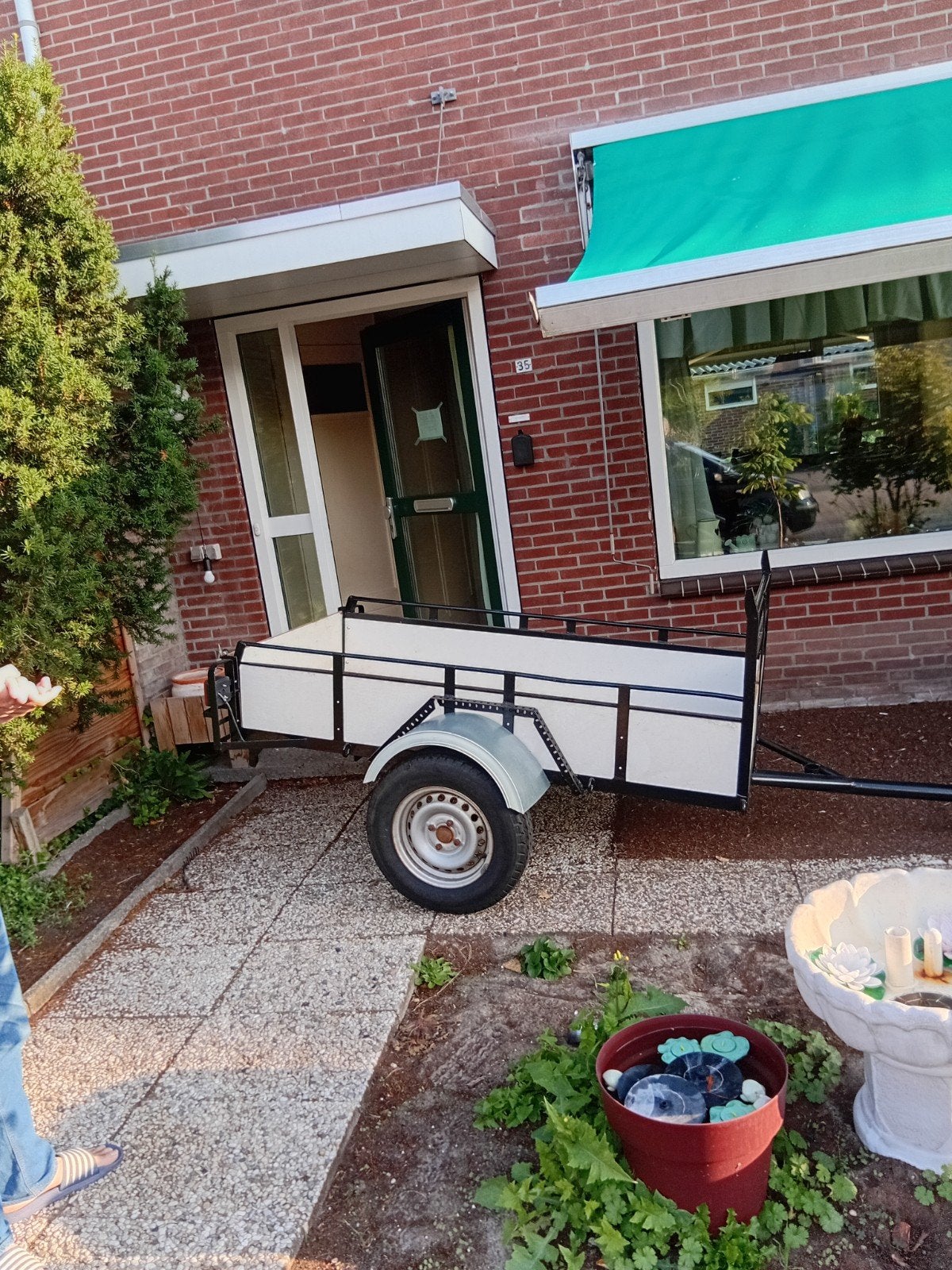 Mooie aanhanger, compleet opgeknapt met nieuwe onderdelen, Auto diversen, Aanhangers en Bagagewagens, Ophalen, Gebruikt