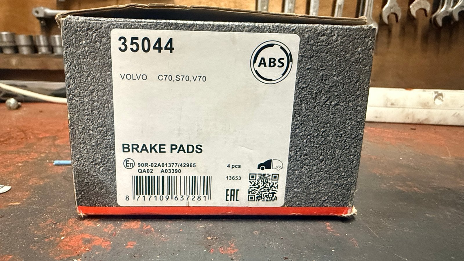 ABS Remblokken voor Volvo C70, S70, V70 - Nieuw, Ophalen, Nieuw, Volvo