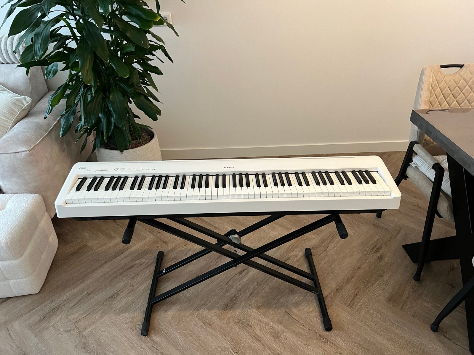 Kawai ES110 Digitaal Piano - Wit geen kabels, Ophalen, Gebruikt, Wit, Digitaal