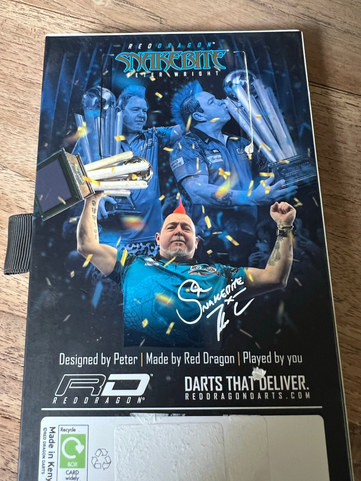 Peter Wright Snakebite Darts 24g - Zo goed als nieuw, Ophalen of Verzenden, Zo goed als nieuw, Pijlen