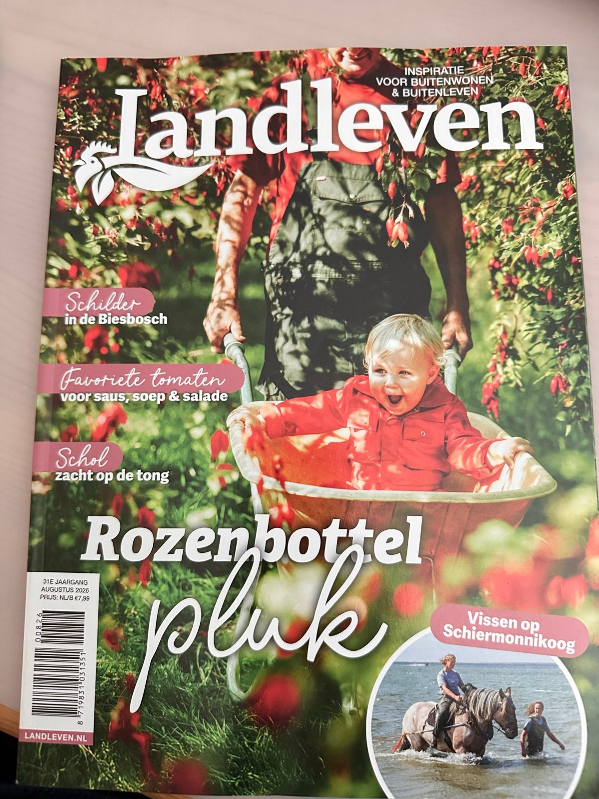 Landleven Tijdschrift - Augustus 2026, Boeken, Ophalen of Verzenden, Zo goed als nieuw, Overige typen