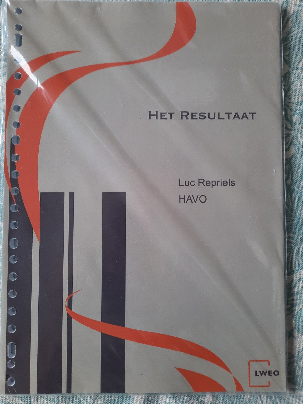 Het Resultaat - Luc Repriels HAVO (LWEO), Overige vakken, Luc Repriels, HAVO, Ophalen of Verzenden