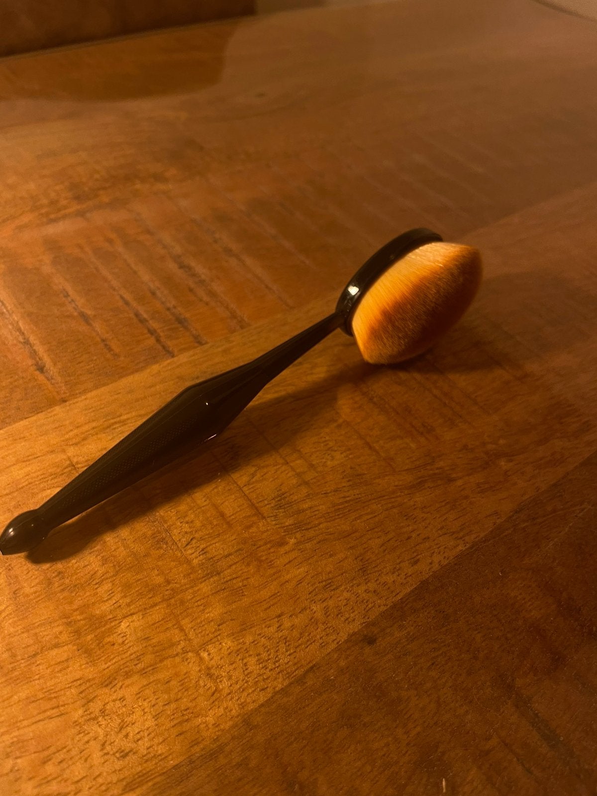 Nieuwe grote ovale make-up kwast, Ophalen of Verzenden, Nieuw, Gehele gezicht