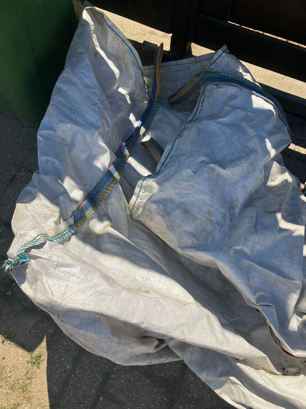 Lege gebruikte bigbag big bag, Ophalen, Gebruikt