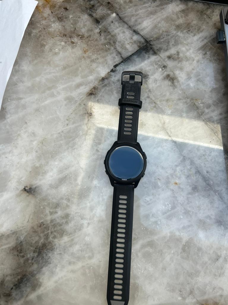 Garmin Forerunner 265 46mm Zo goed als nieuw (2 maanden oud), Sieraden, Tassen en Uiterlijk, Sporthorloges, Zwart, IOS, Slaap