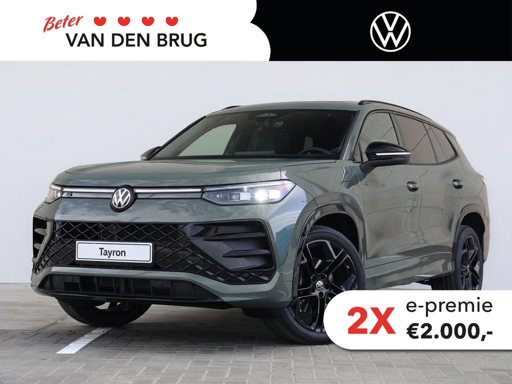 Volkswagen Tayron R-Line Edition 1.5 eHybrid 204 PK | Ledere, Auto's, Volkswagen, 4 cilinders, Bedrijf, Nieuw, 204 pk