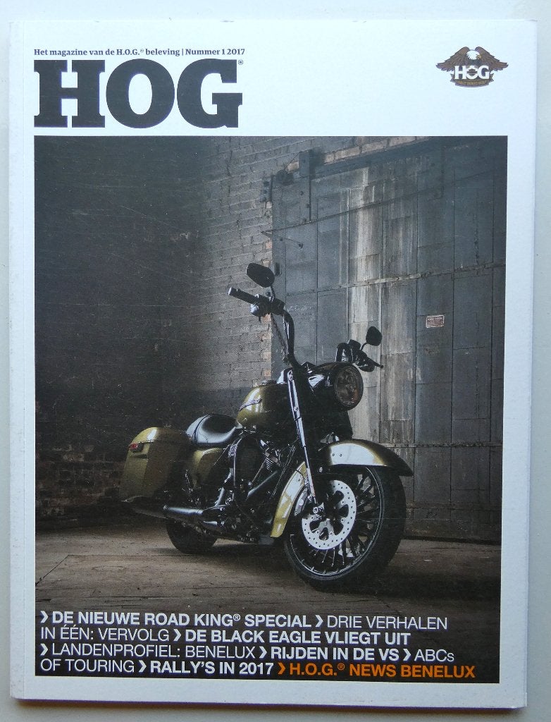 HOG 1 2017 Road King Special, Flat Track, Ophalen of Verzenden, Harley-Davidson of Buell