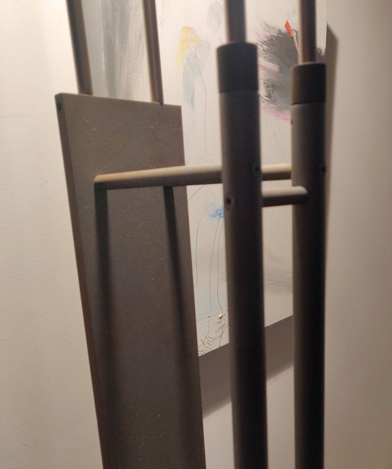 Staande lamp, Huis en Inrichting, Lampen | Vloerlampen, Ophalen, Glas, 150 tot 200 cm