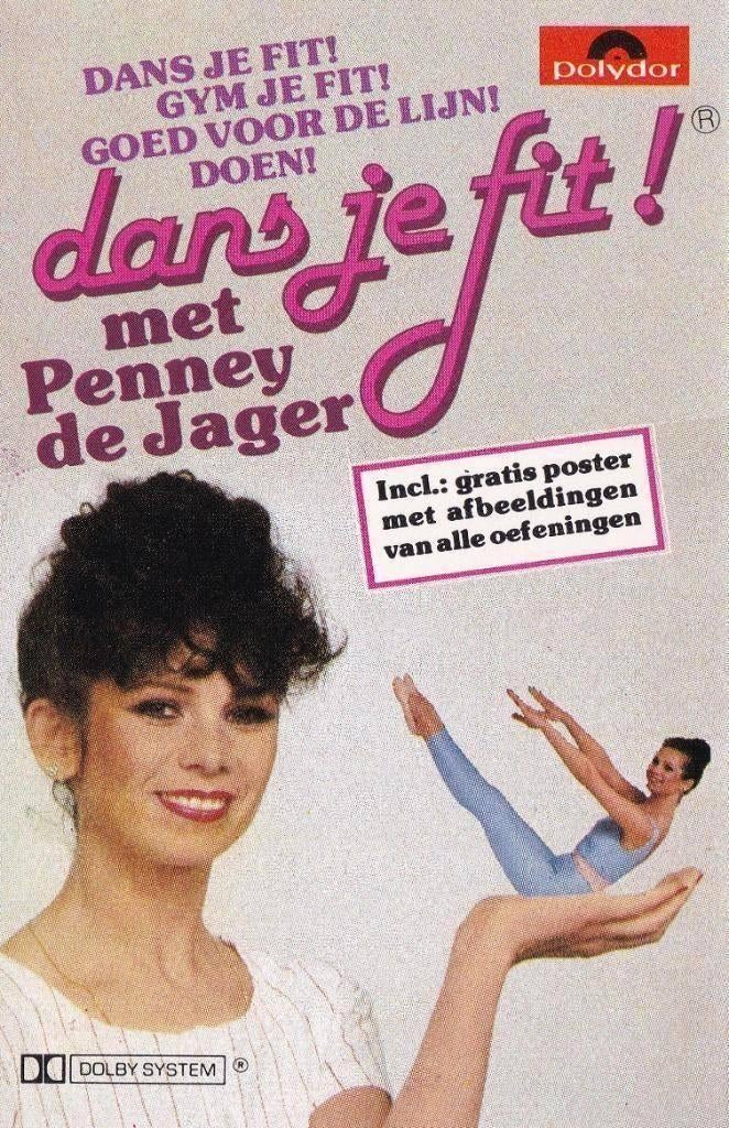 Cassettebandje Penney de Jager – Dans Je Fit, Cd's en Dvd's, Cassettebandjes, Gebruikt, Nederlandstalig, 1 bandje, Ophalen of Verzenden