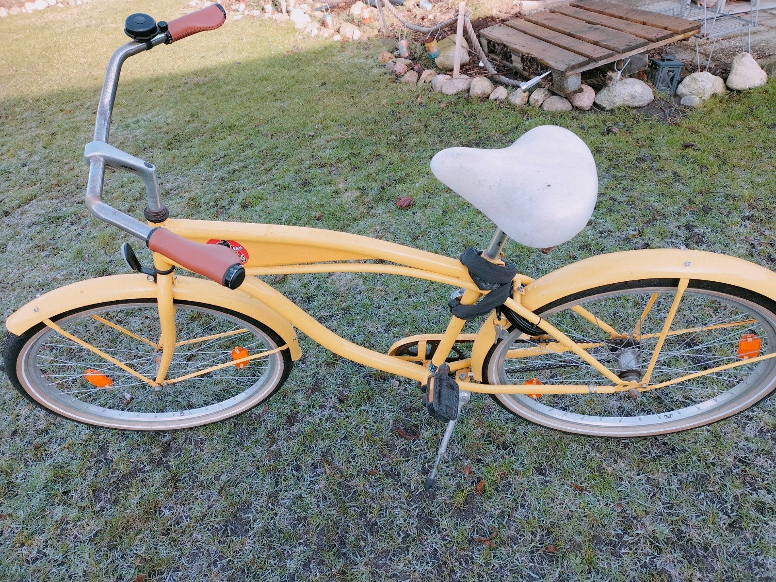 Cruiser en stadsfiets, 47 tot 51 cm, Ophalen, Gebruikt, Staal