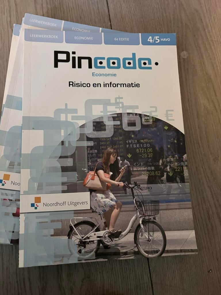 Pincode Economie boeken 4/5 HAVO 6e editie, Boeken, Ophalen of Verzenden, Gamma, Gelezen, Overige niveaus