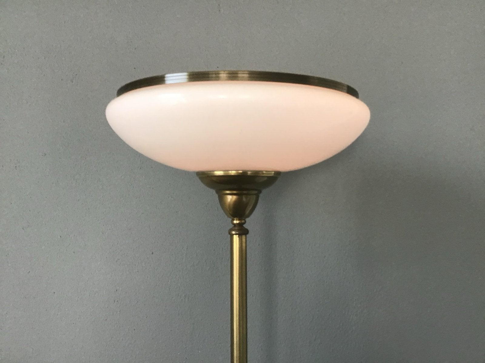 Relco Milano Design Vloerlamp Klassiek met Dimmer, Gebruikt, Overige fittingen, Ophalen of Verzenden, Metaal