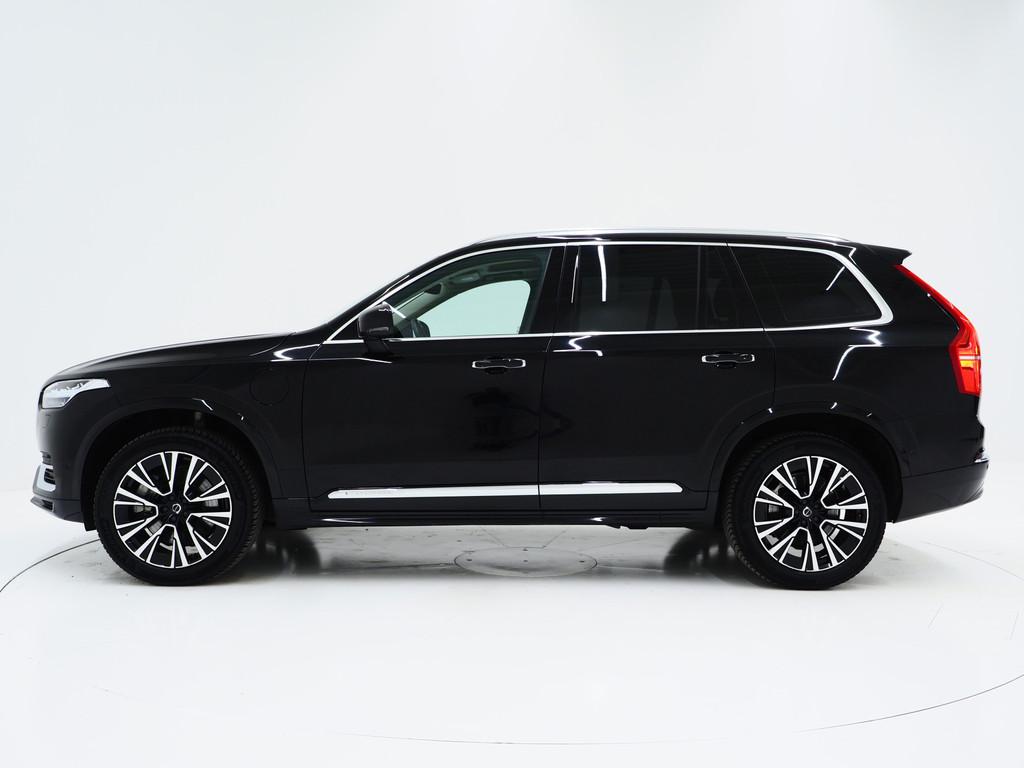 Volvo XC90 2.0 T8 Recharge AWD Ultimate 7P Long Range | Pano, Gebruikt, 4 cilinders, 7 stoelen, Zwart