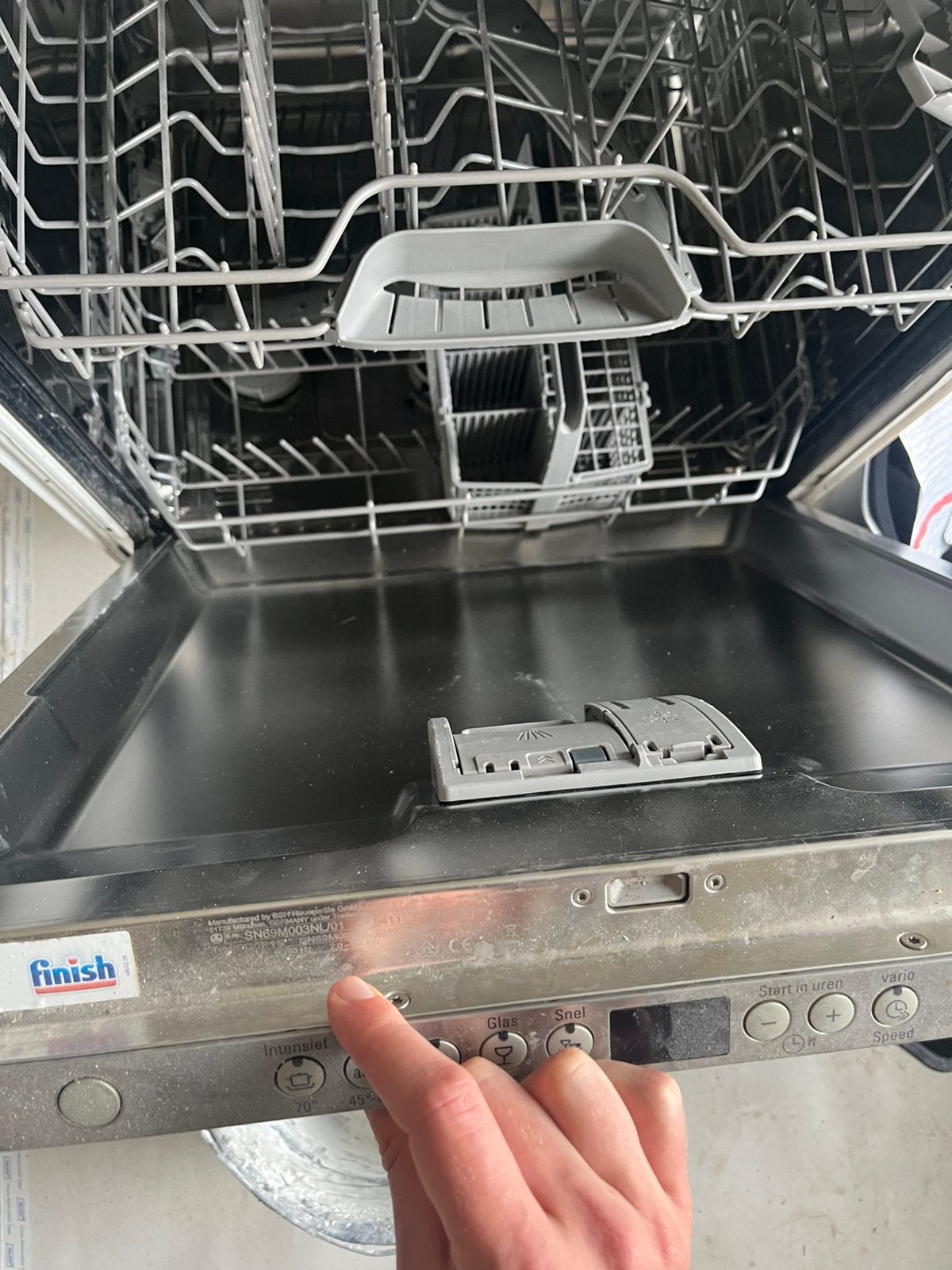 Siemens inbouwvaatwasser, Witgoed en Apparatuur, Ophalen, Zo goed als nieuw, Inbouw, Minder dan 85 cm
