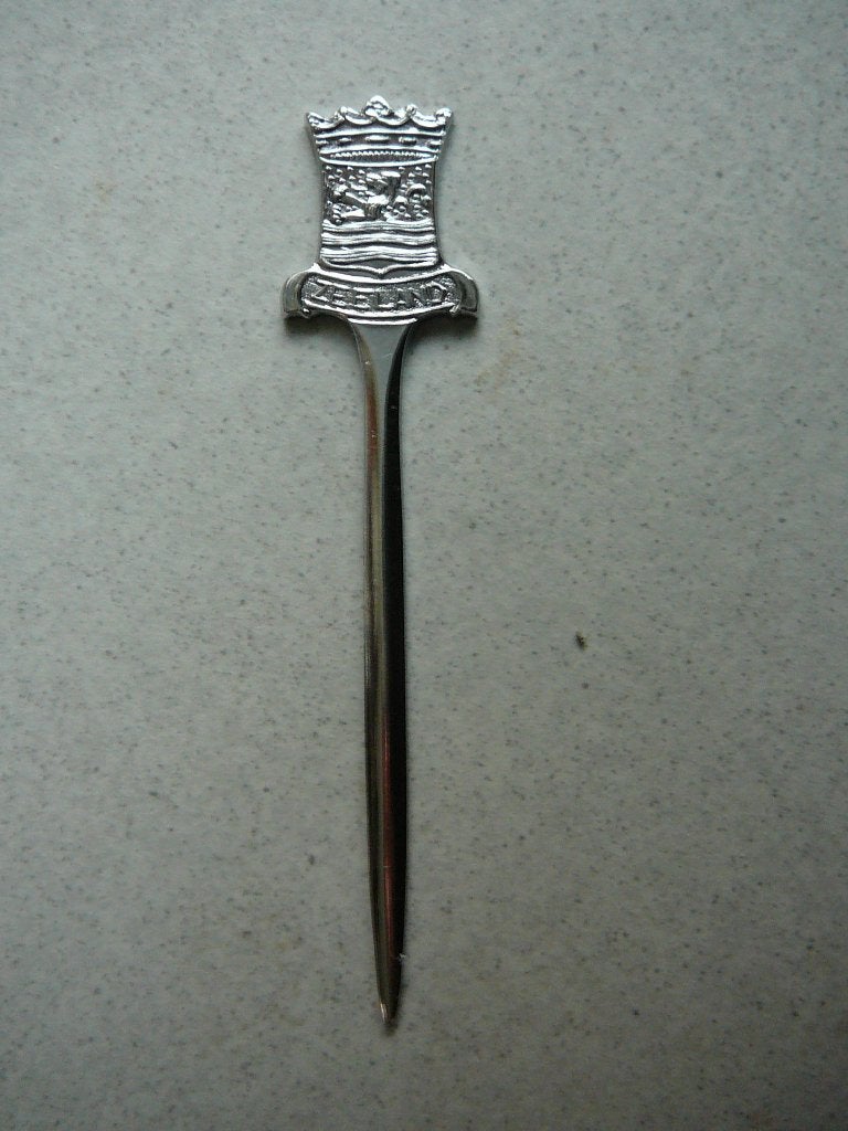 prikkertje zeeland, Verzamelen, Ophalen of Verzenden, Metaal, Bestek