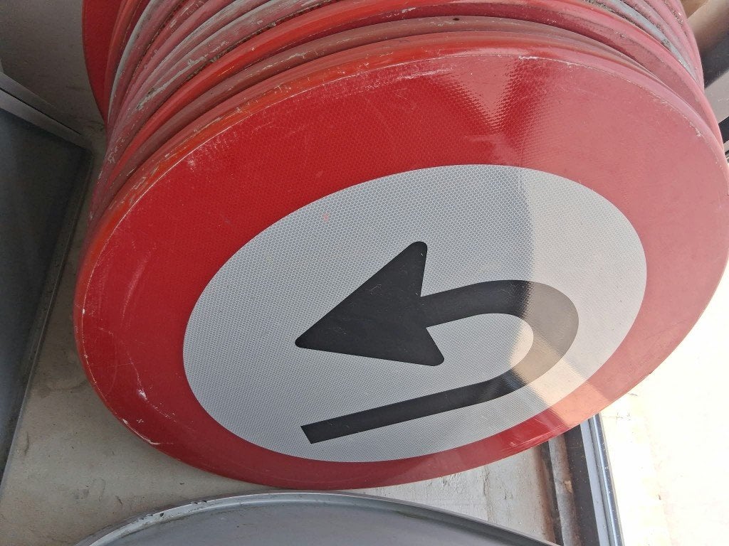 Diverse verkeersborden - Ideaal voor decoratie/verzamelaars, Ophalen of Verzenden, Gebruikt