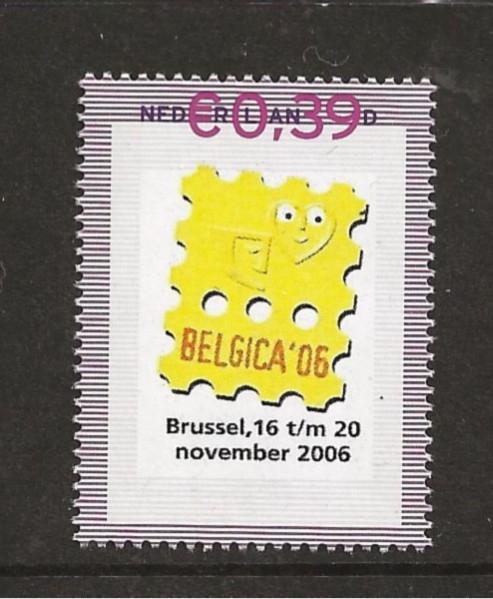 persoonlijke zegels Belgica 06, Brussel, postfris, Ophalen of Verzenden, Postfris