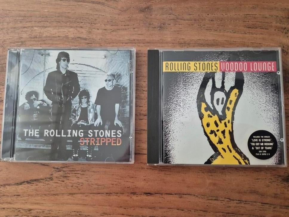 The Rolling Stones - Stripped & Voodoo Lounge (2 CD's), Ophalen of Verzenden, Gebruikt, Poprock