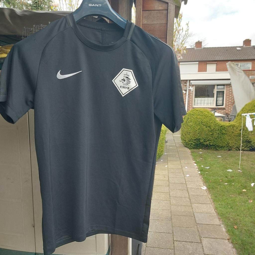 Nike knvb scheidsrechters inloop shirt, Zwart, Nike, Ophalen of Verzenden, Zo goed als nieuw