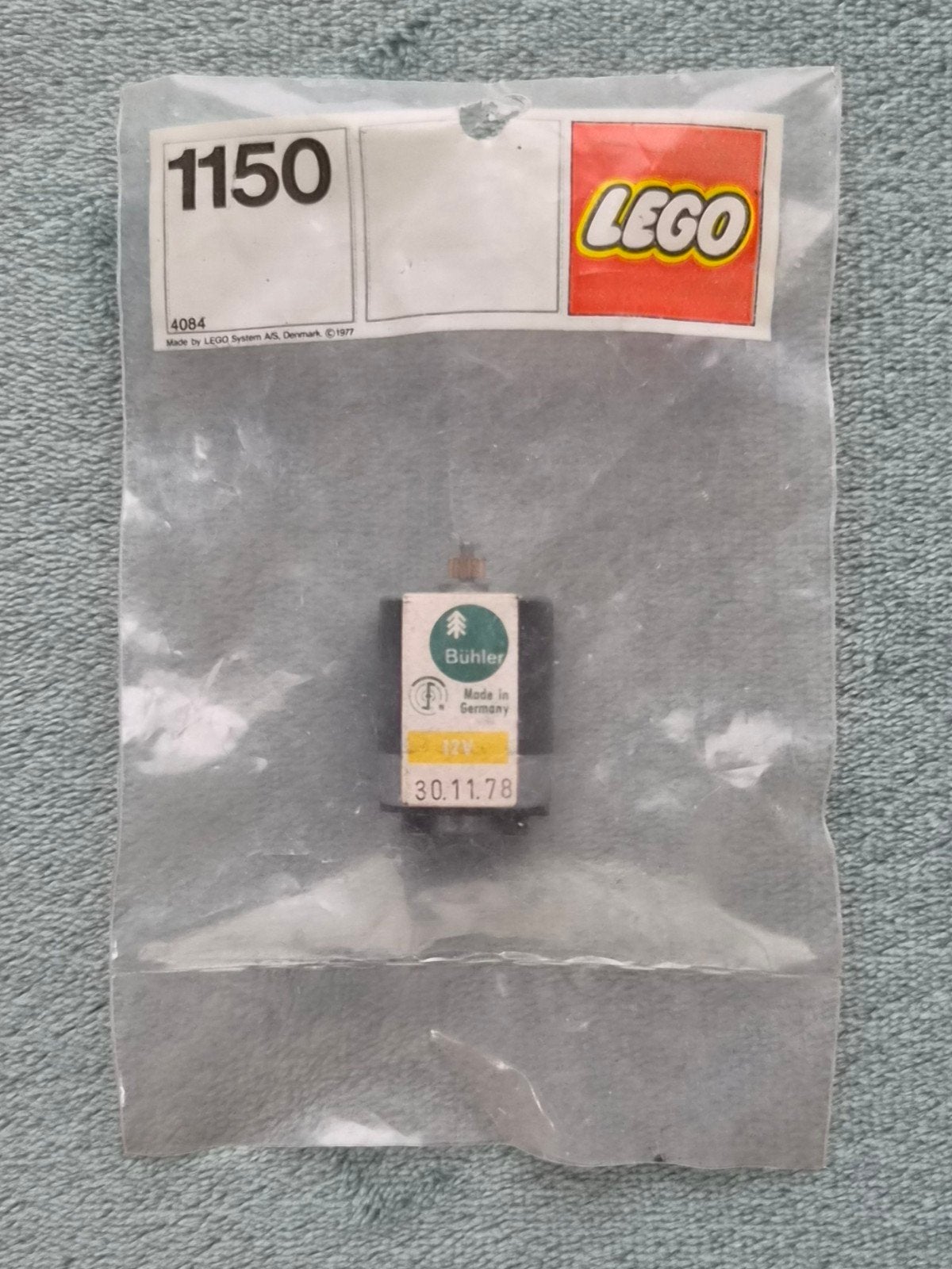 Lego trein 12 Volt locomotief motor (service pack 1150), Lego, Nieuw, Ophalen of Verzenden, Losse stenen