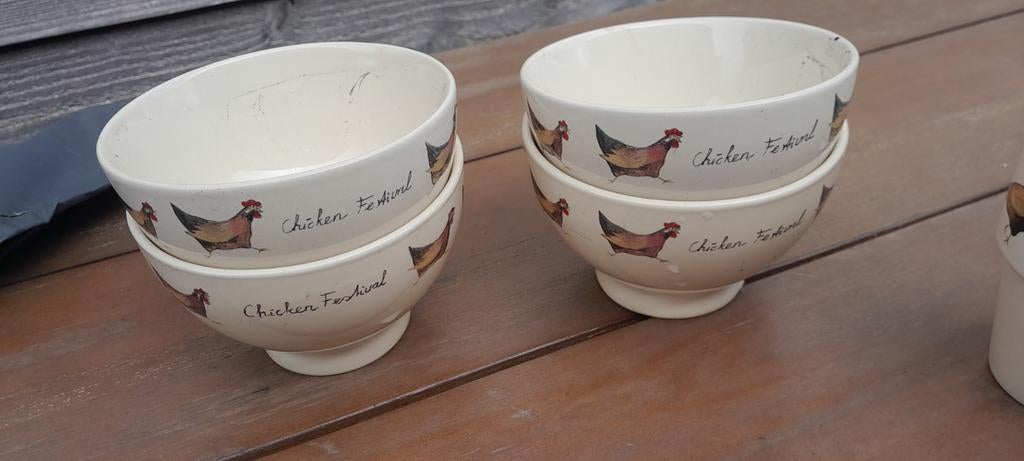 Kippen servies, Huis en Inrichting, Ophalen