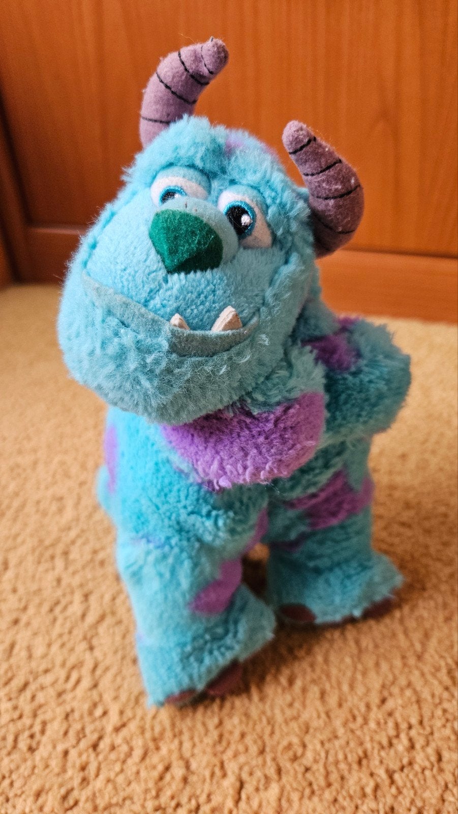 Disney knuffel Sulley, Ophalen of Verzenden, Zo goed als nieuw, Overige typen
