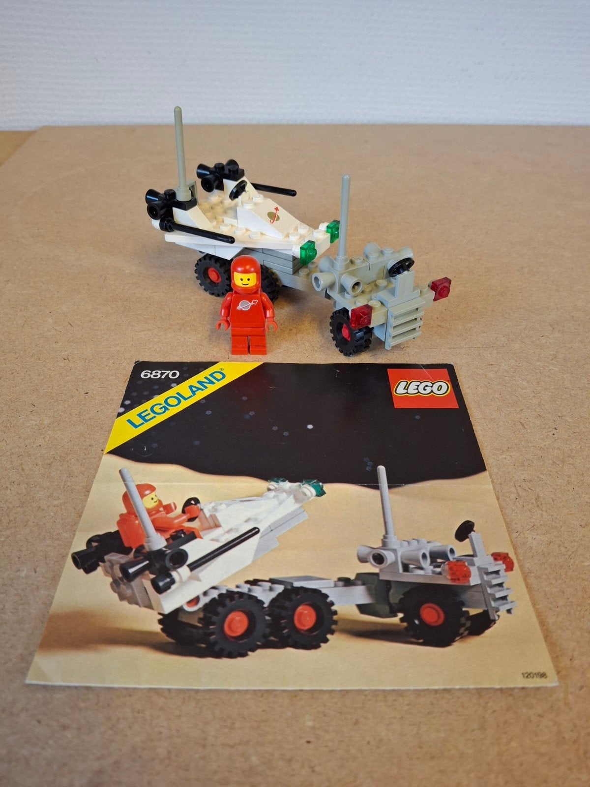 Lego 6870 Space Probe Launcher. Jaren 80 Classic Space, Compleet, Lego, Info@lego.com, 33 Bath Road, Slough, UK
