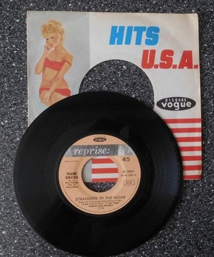 Frank Sinatra - strangers in the night (vanaf € 1,50), Cd's en Dvd's, Vinyl Singles, Ophalen of Verzenden, Zo goed als nieuw, 7 inch