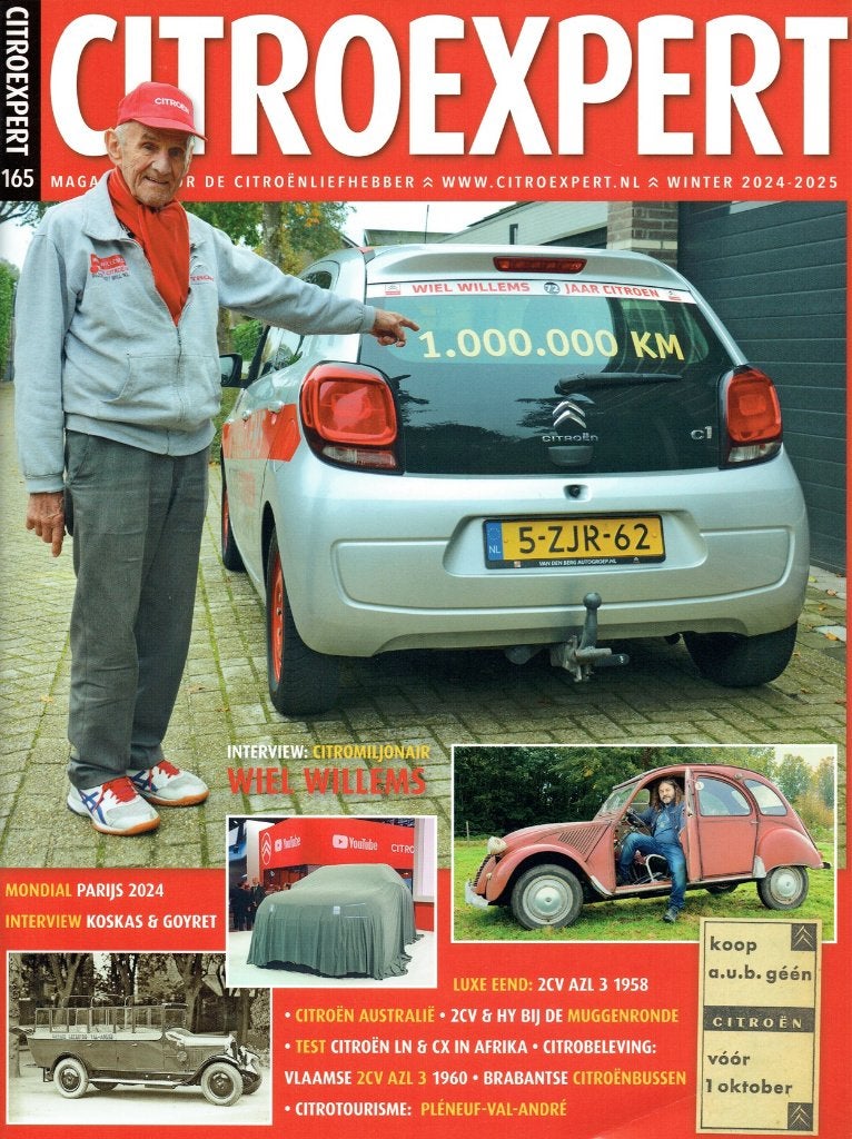 CitroExpert 2024 nr. 165 (o.a. Citroën 2CV AZL3), Verzenden, Gelezen, Algemeen