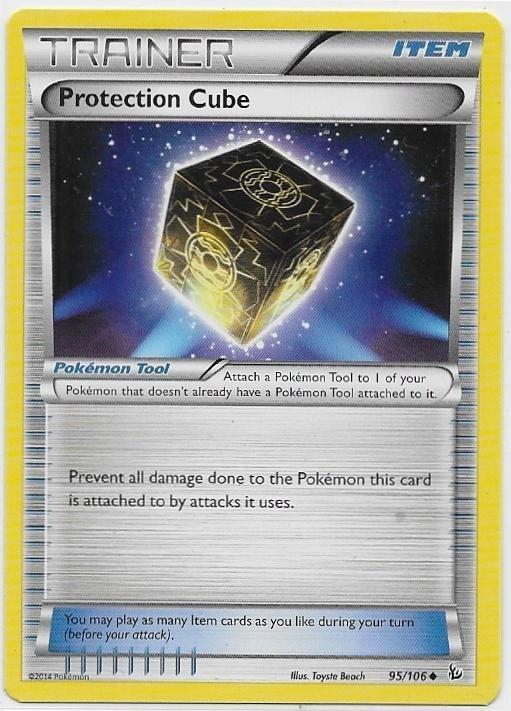 Flashfire,  Protection Cube [uncommon] 95/106, Verzenden, Nieuw, Losse kaart