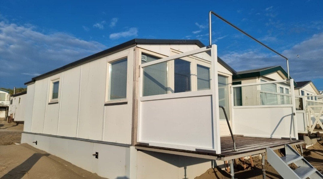 uniek strandhuisje te huur, Ophalen