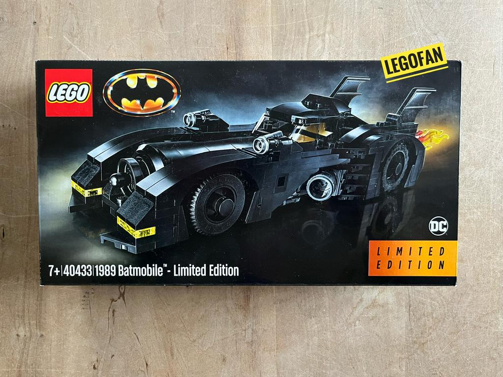 🆕NIEUW (SEALED!): LEGO 40433 1989 Batmobile Limited Edition, Overige thema's, Lego, Nieuw, Ophalen of Verzenden