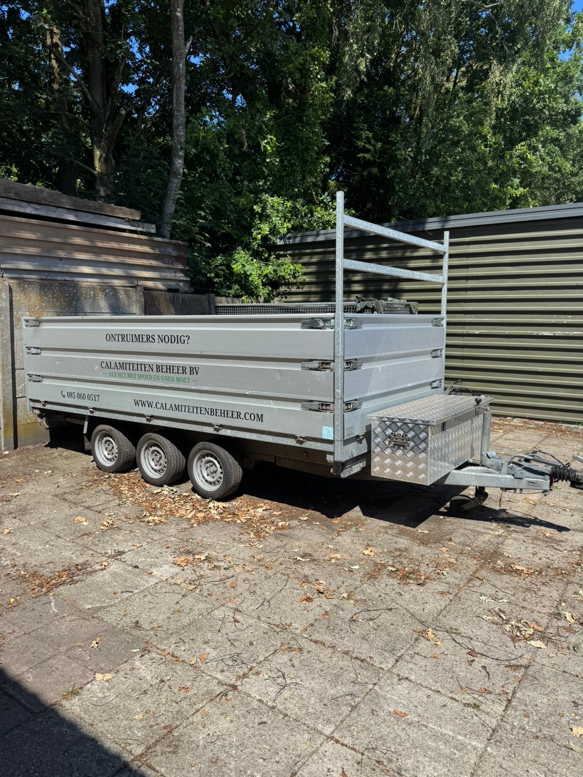 Henra Kipper 400x200 3 asser, Ophalen, Zo goed als nieuw