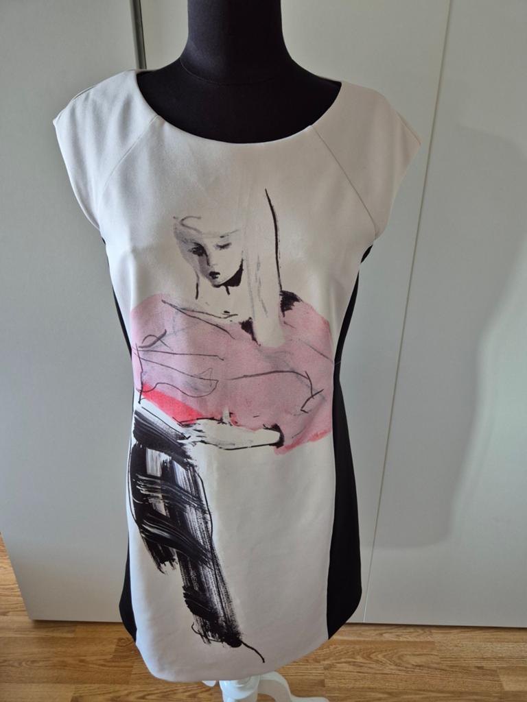 Steps Wearable Art jurk Petra Lunenburg – maat L, Kleding | Dames, Wit, Maat 42/44 (L), Ophalen of Verzenden, Zo goed als nieuw