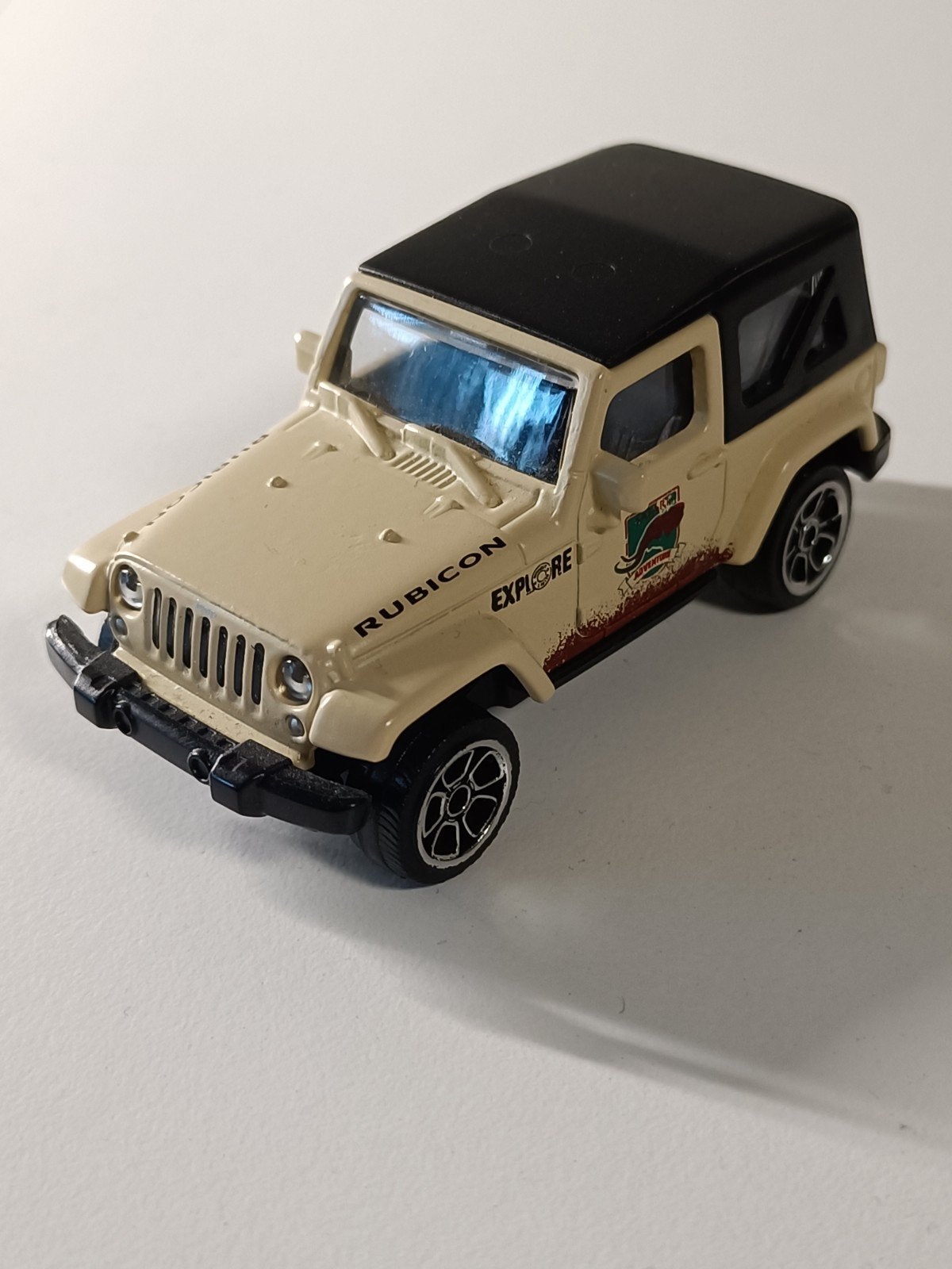 majorette Jeep Wrangler Rubicon modelauto - Zo goed als nieu, Ophalen of Verzenden, Zo goed als nieuw, Auto