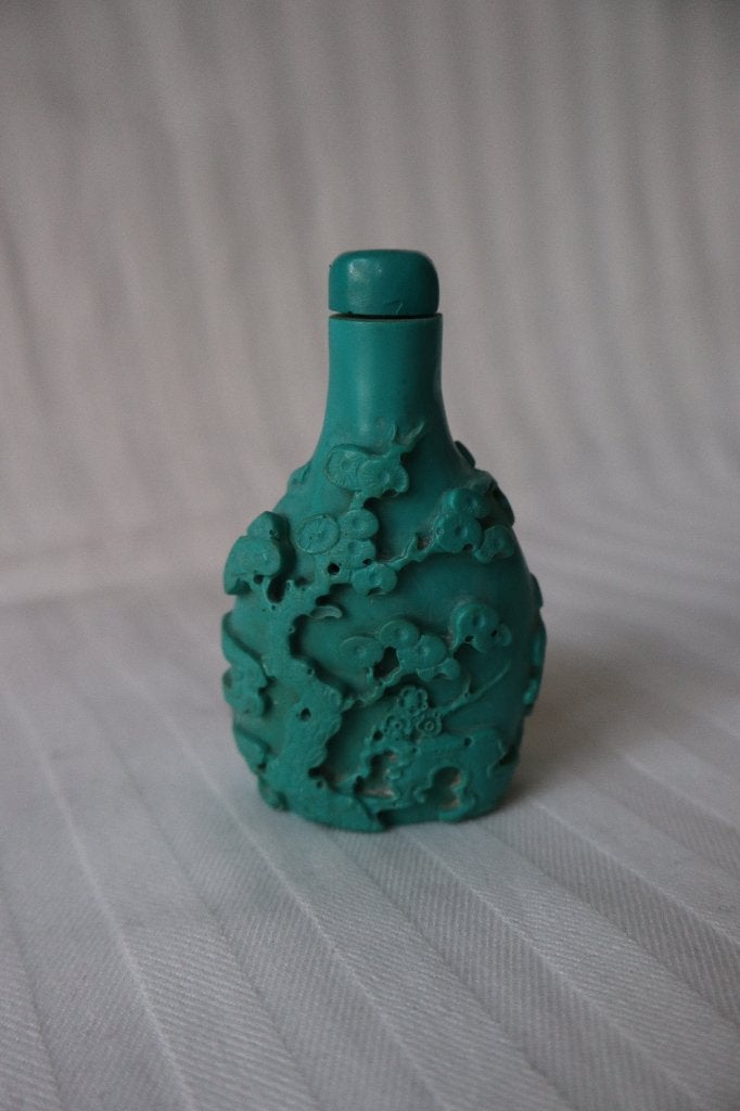 Vintage Chinese snuifflesje c 1920, Antiek en Kunst, Ophalen