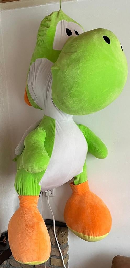 Grote Yoshi knuffel, Ophalen